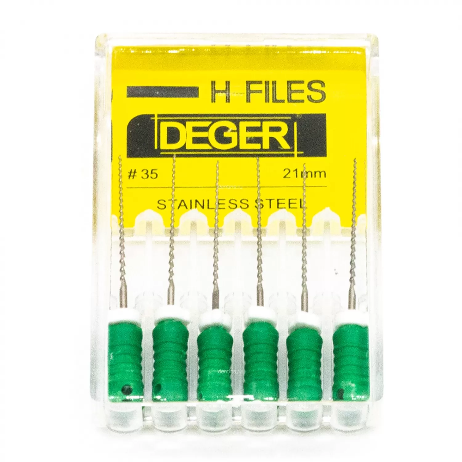 Файлы эндодонтические DEGER H-files, 35, 21 мм