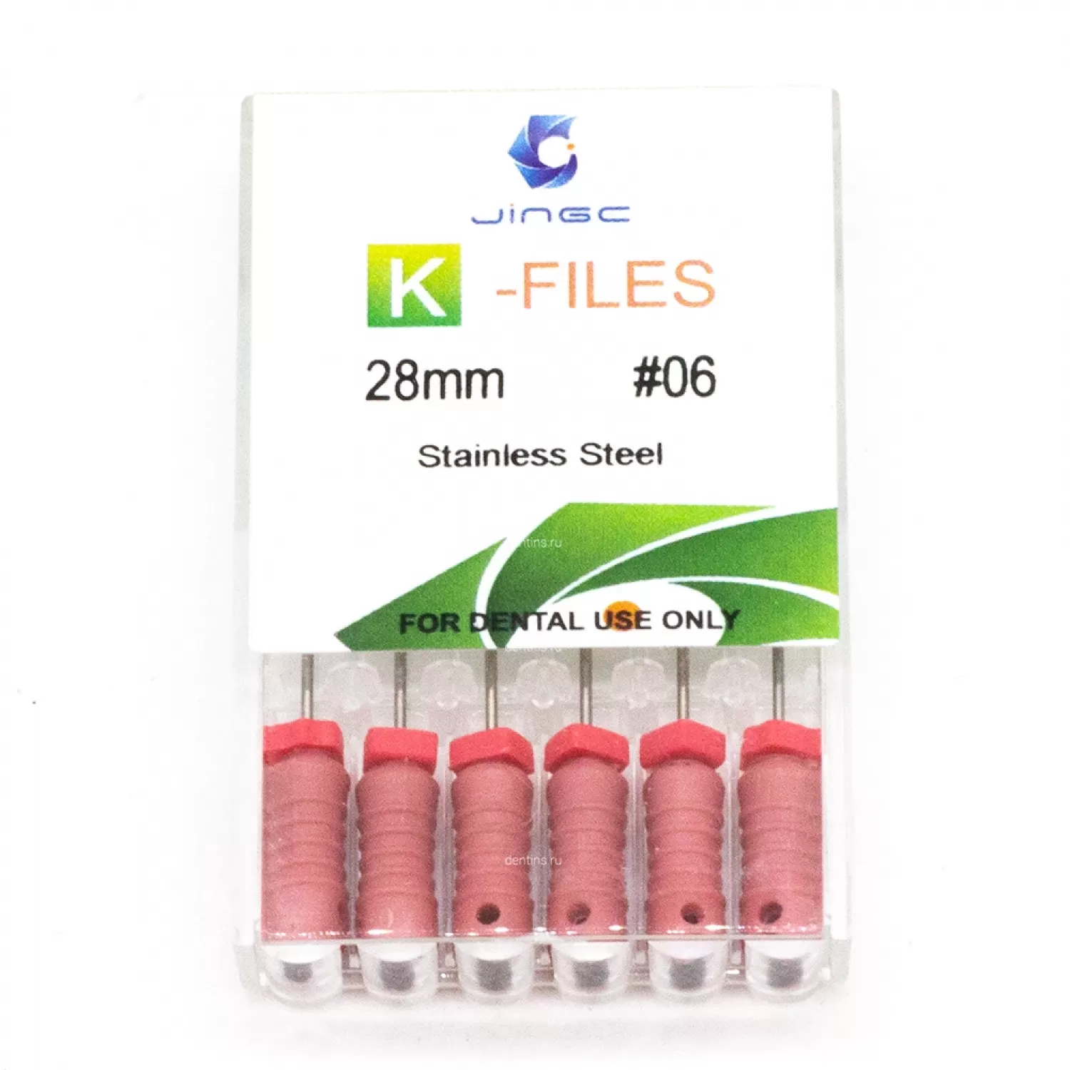 Файлы эндодонтические JiNGC K-files, 06, 28 мм