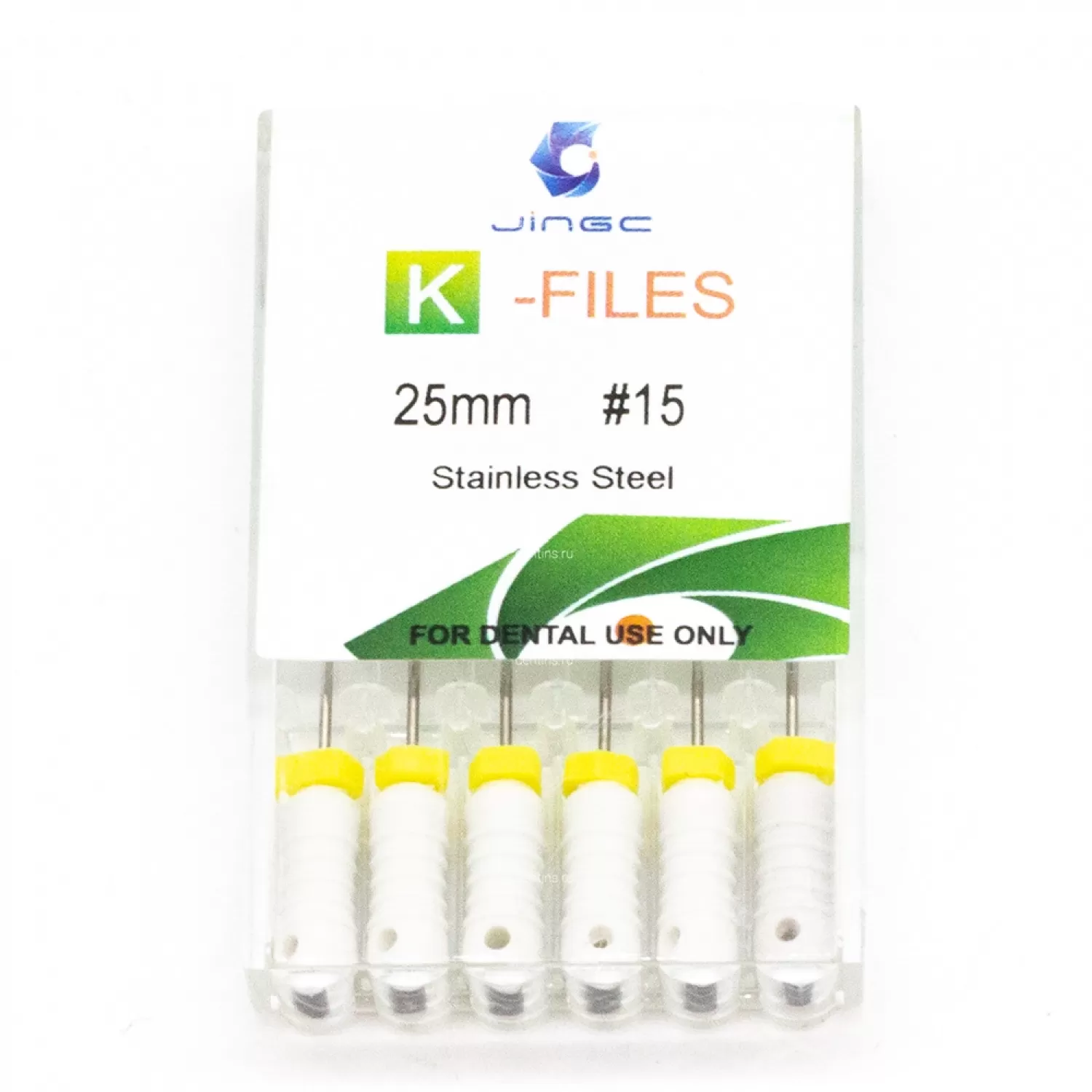 Файлы эндодонтические JiNGC K-files, 15, 25 мм