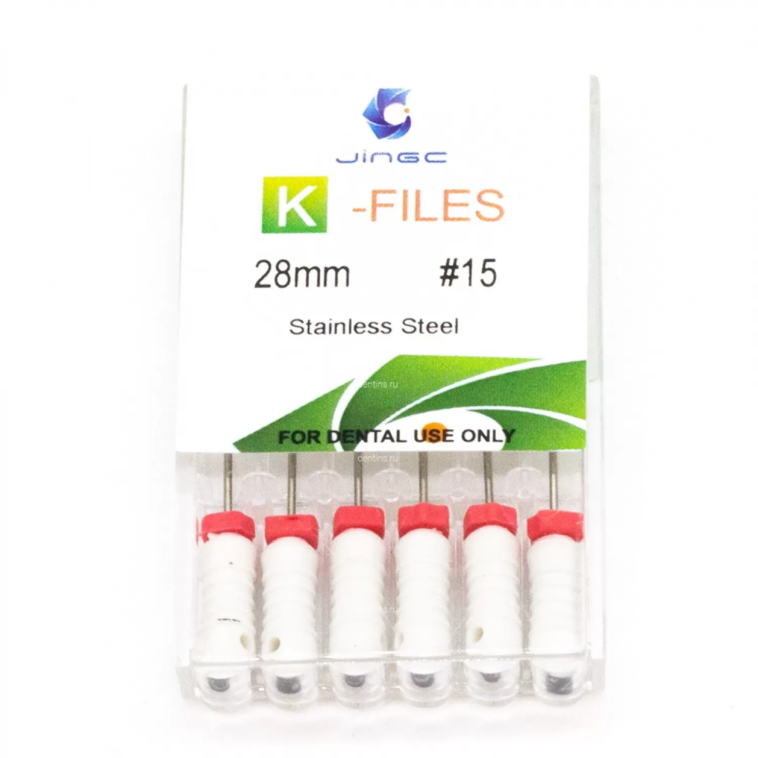 Файлы эндодонтические JiNGC K-files, 15, 28 мм