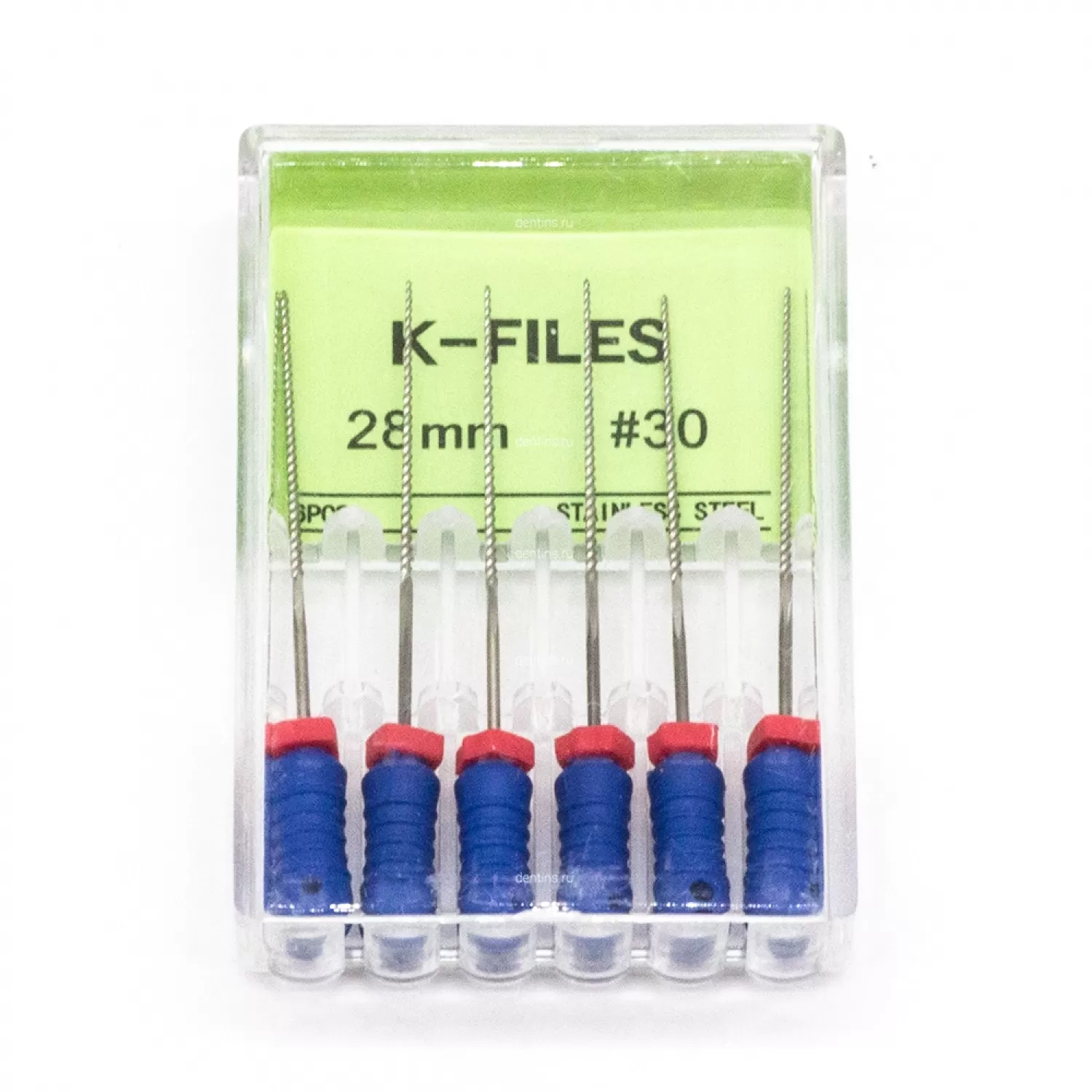 Файлы эндодонтические DEGER K-files, 30, 28 мм