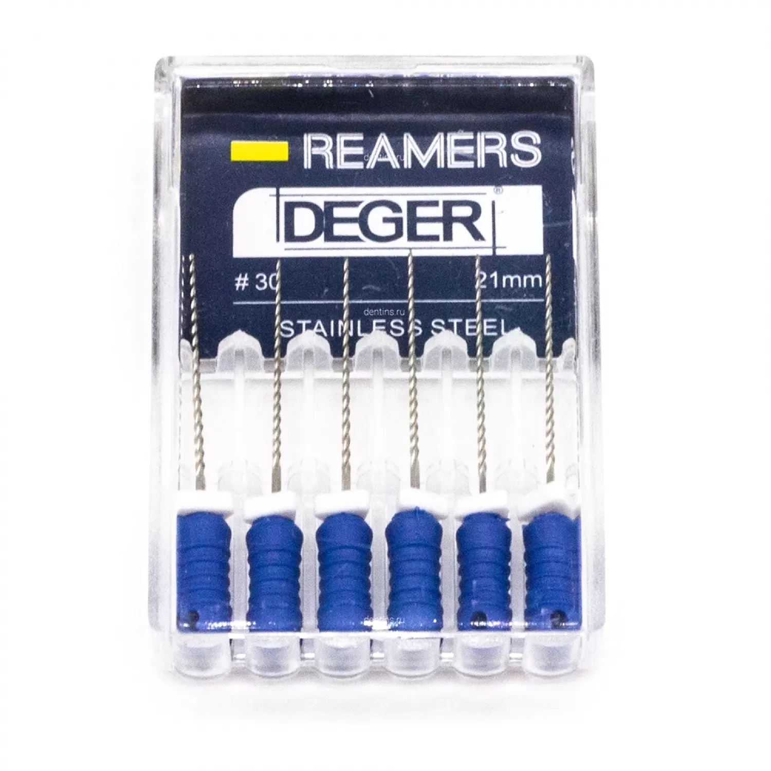 Файлы эндодонтические DEGER K-reamers, 30, 21 мм