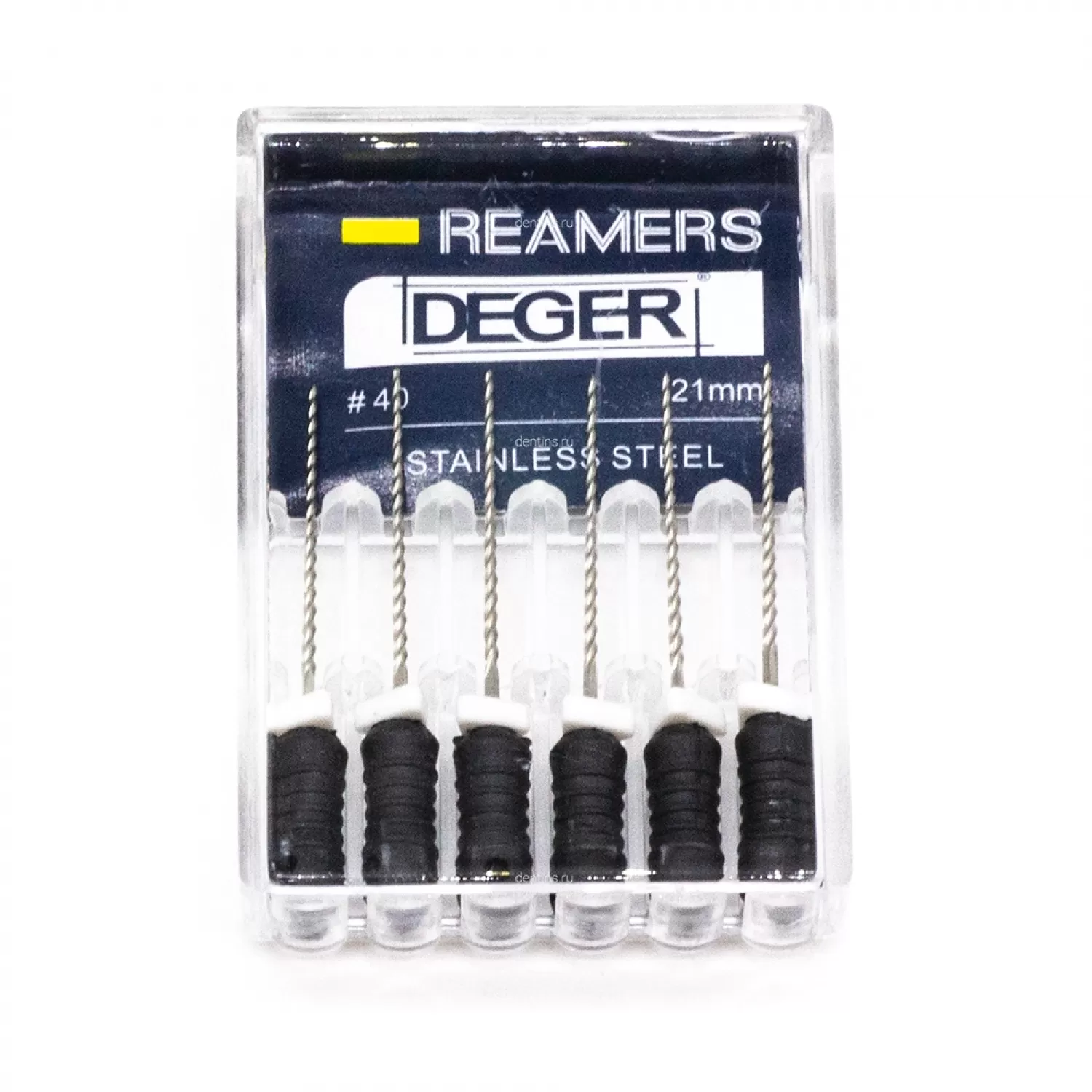 Файлы эндодонтические DEGER K-reamers, 40, 21 мм