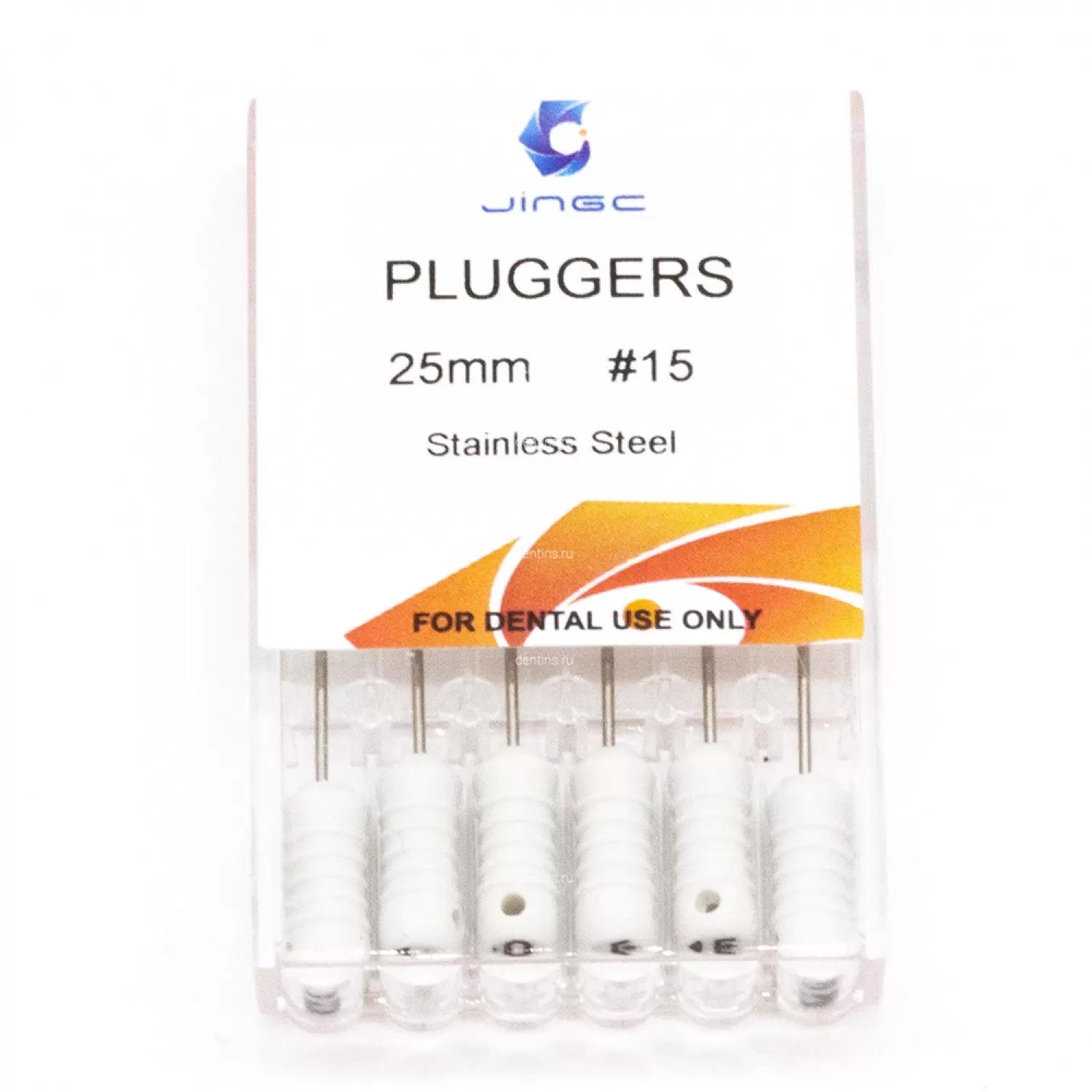 Файлы эндодонтические JiNGC Plugger, 15, 25 мм