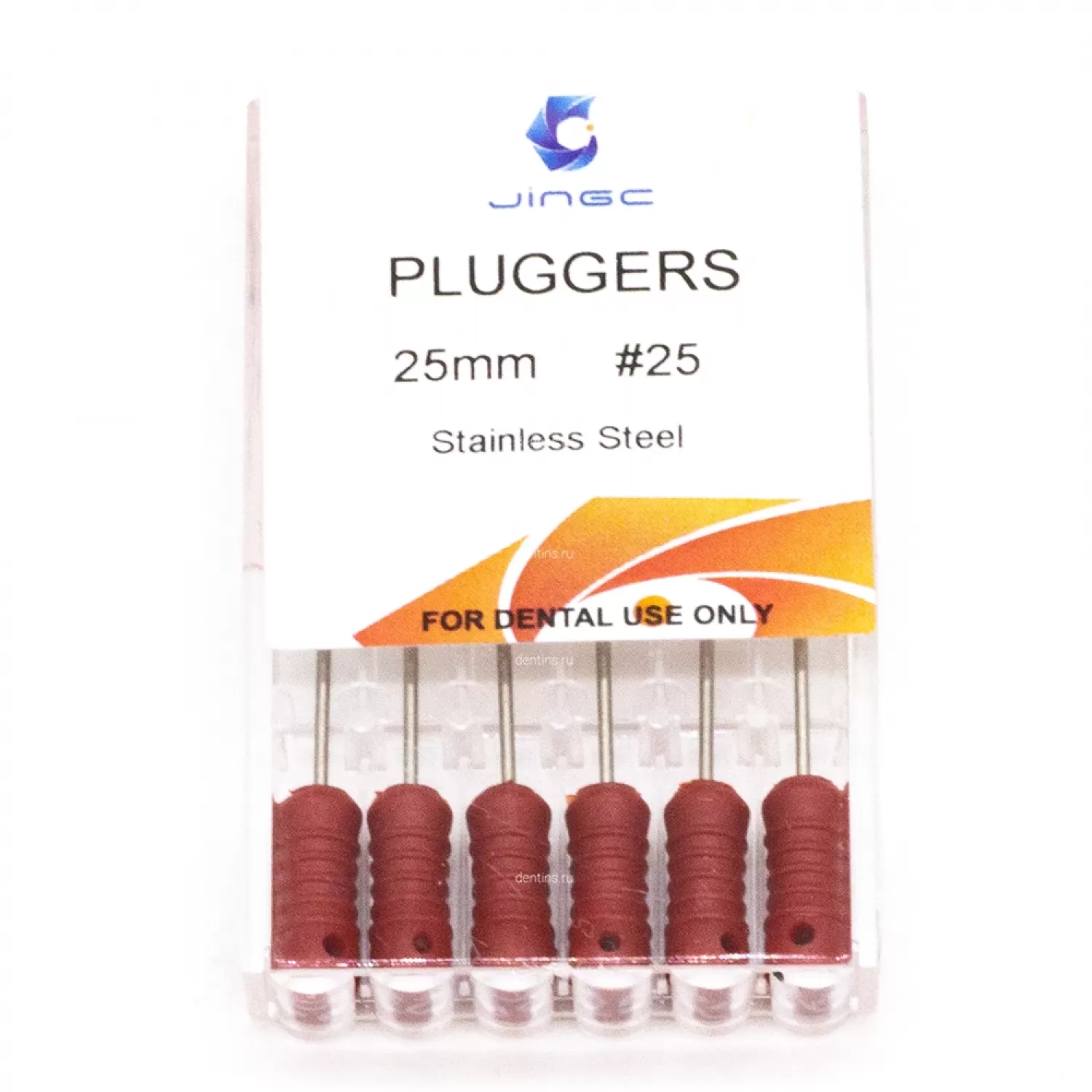 Файлы эндодонтические JiNGC Plugger, 25, 25 мм