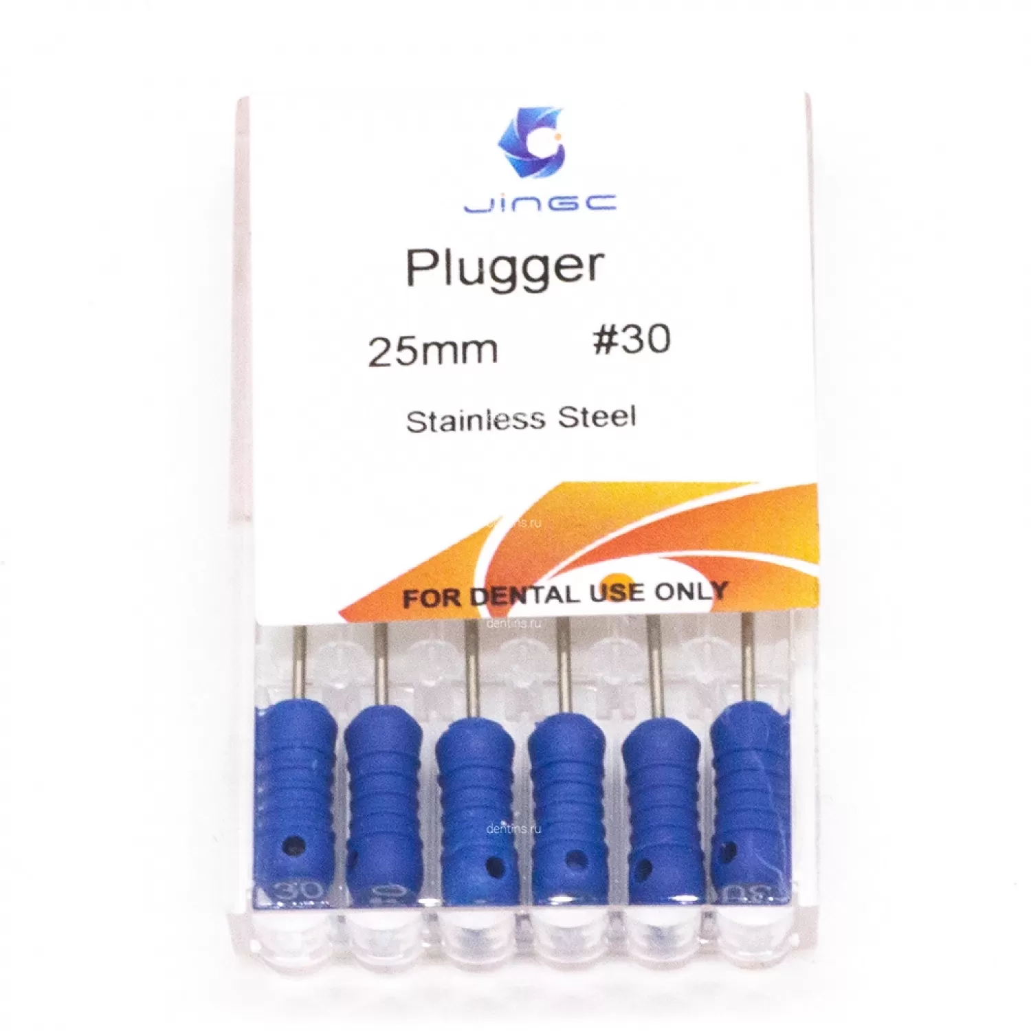 Файлы эндодонтические JiNGC Plugger, 30, 25 мм