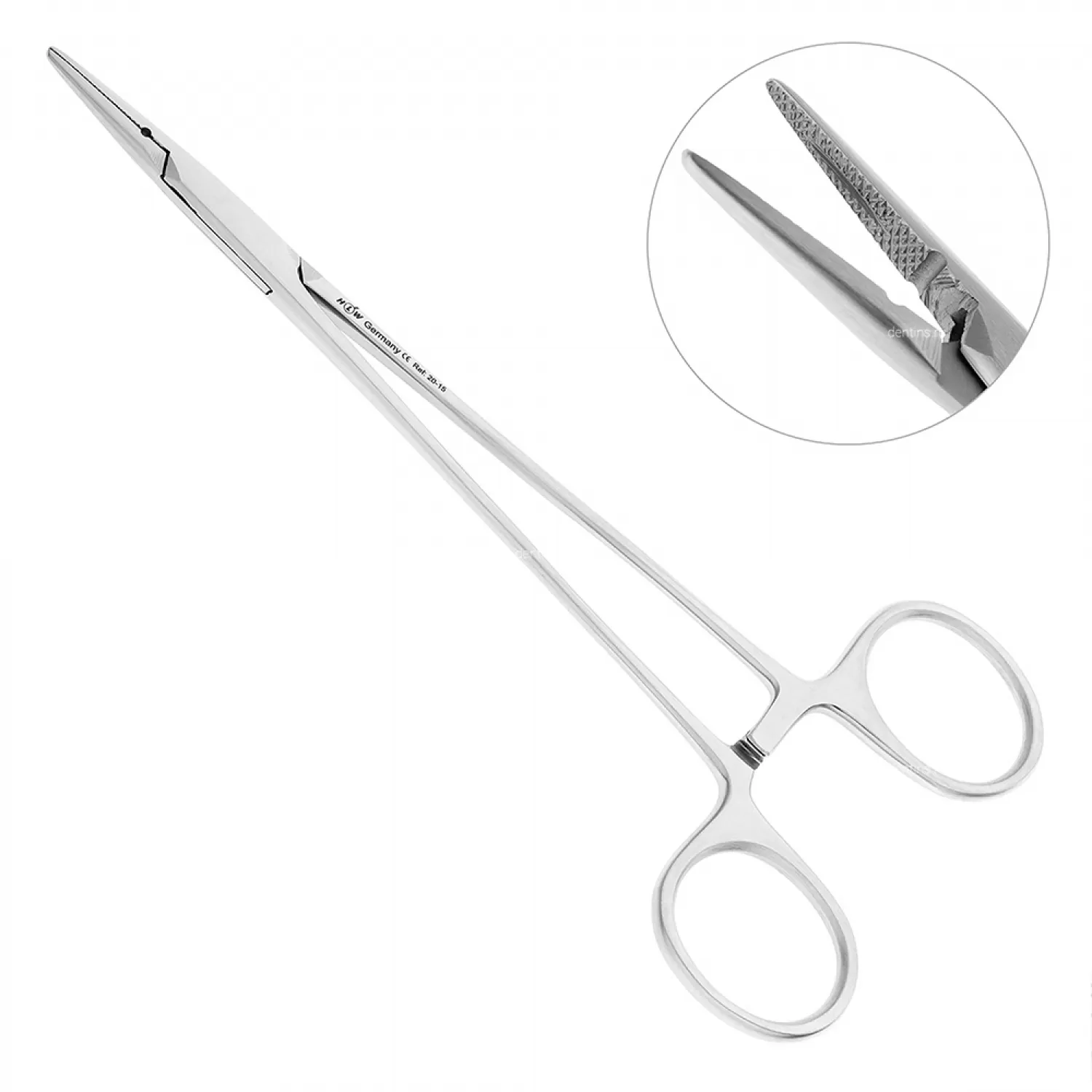 Иглодержатель хирургический Crile Wood, 15 см