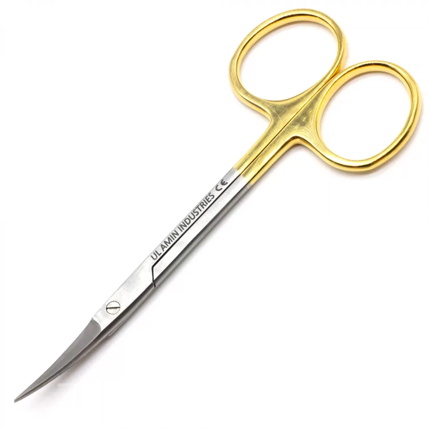 Ножницы Ирис (Iris) TC Gold, 11,5 см изогнутые
