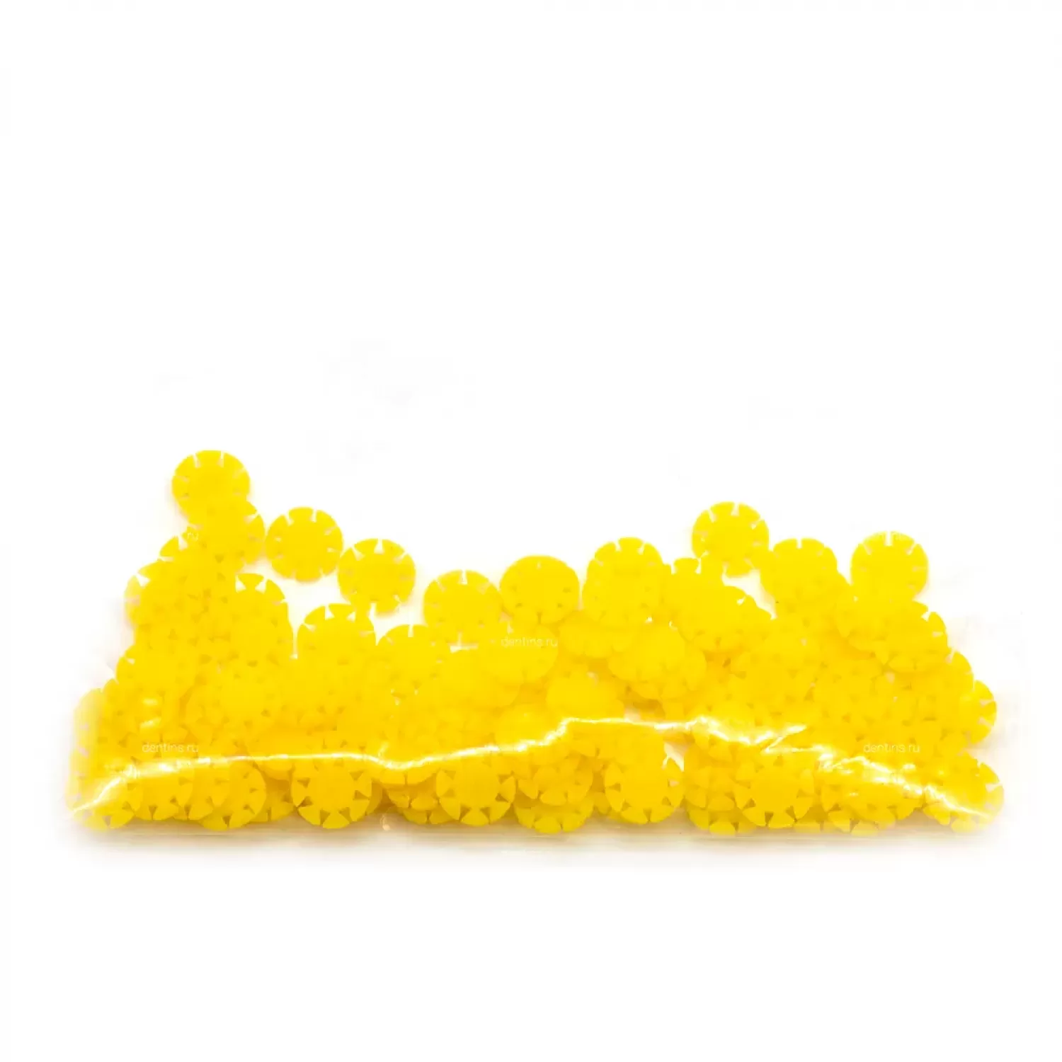Ромашка-счетчик для использования инструментов 100 шт, Yellow