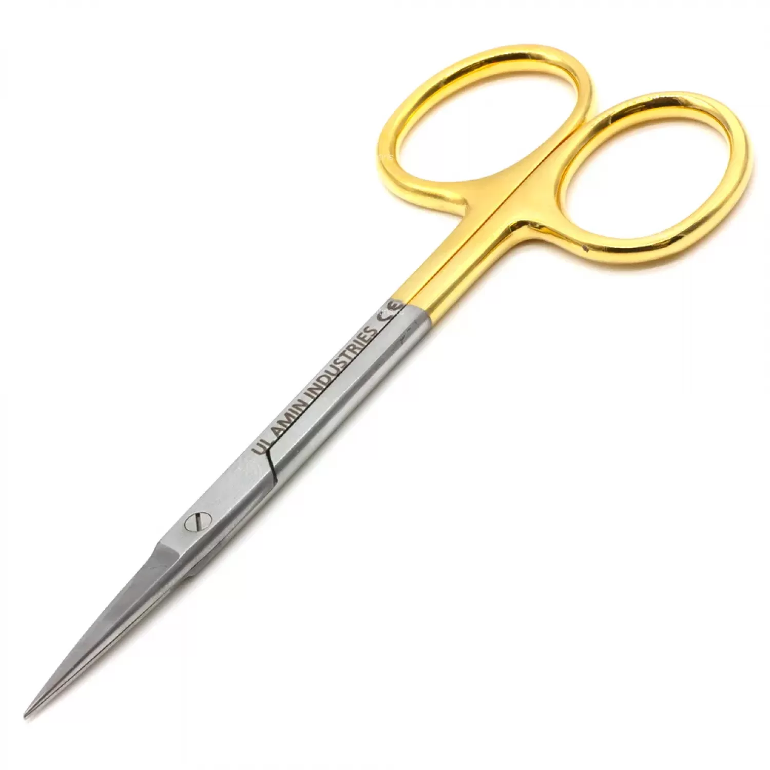 Ножницы Ирис (Iris) TC Gold, 11,5 см, прямые