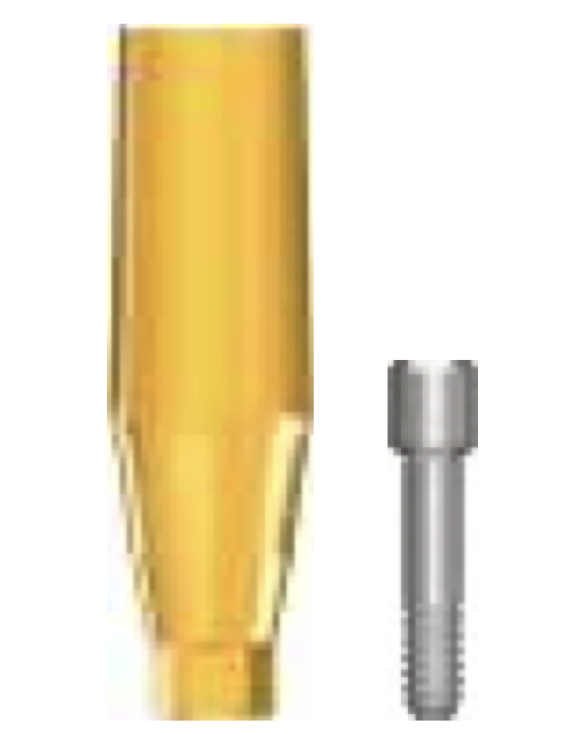 Абатмент обтачиваемый в комплекте с фиксирующим винтом (Milling Abutment)