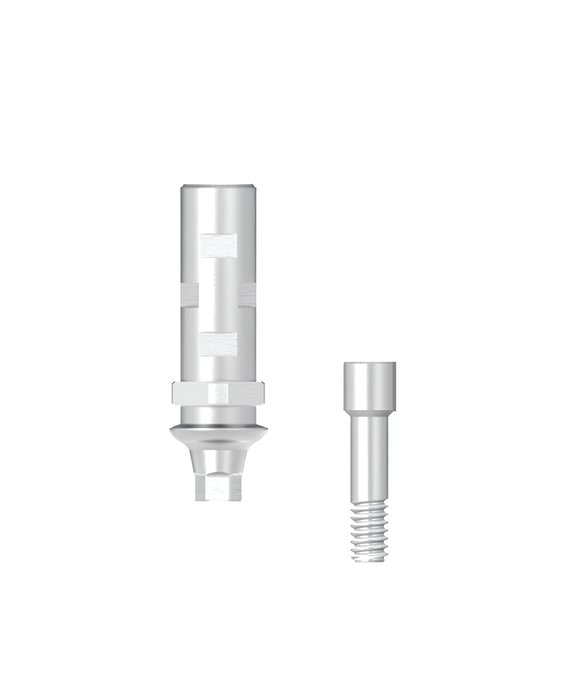 Абатмент временный (Temporary abutment) диаметр 4.0 мм, манжета 1 мм, hex (UNSTA 4010H(H))