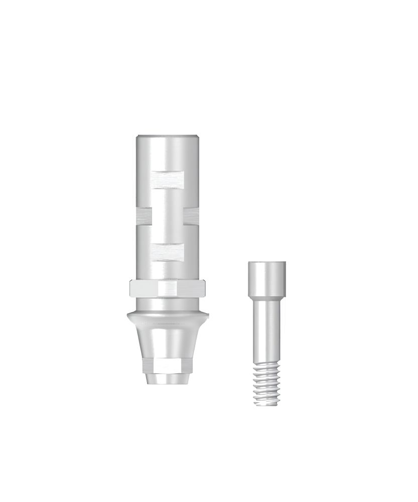 Абатмент временный (Temporary abutment) диаметр 4.5 мм, манжета 1 мм, hex (SSTA 4510H(H))