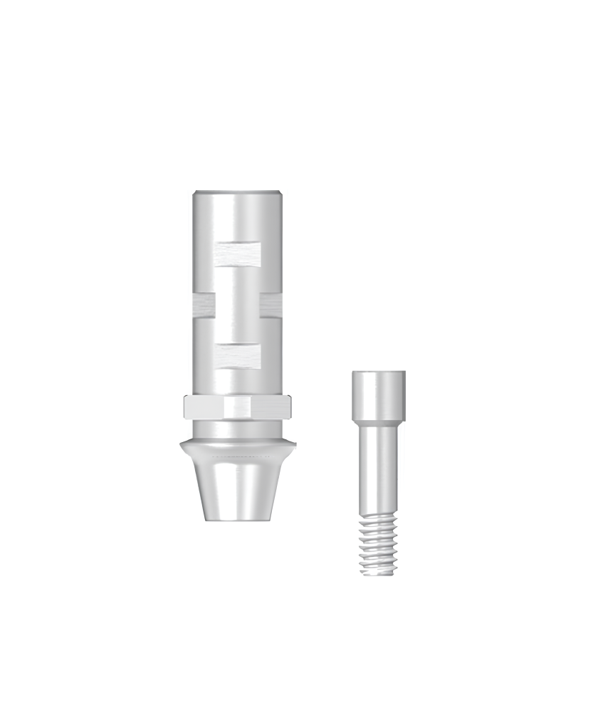 Абатмент временный (Temporary abutment) диаметр 4.5 мм, манжета 1 мм, non - hex (SSTA 4510N(H))