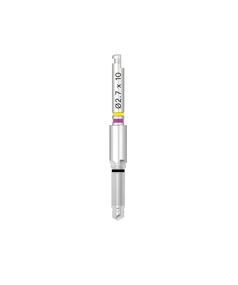 Прямое сверло (Straight Drill), диаметр 2.7 мм, длина 10 мм