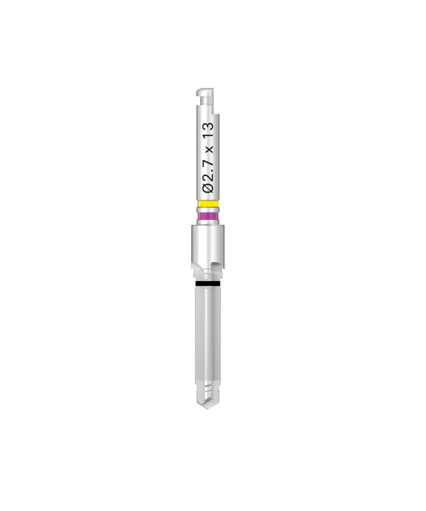 Прямое сверло (Straight Drill), диаметр 2.7 мм, длина 13 мм