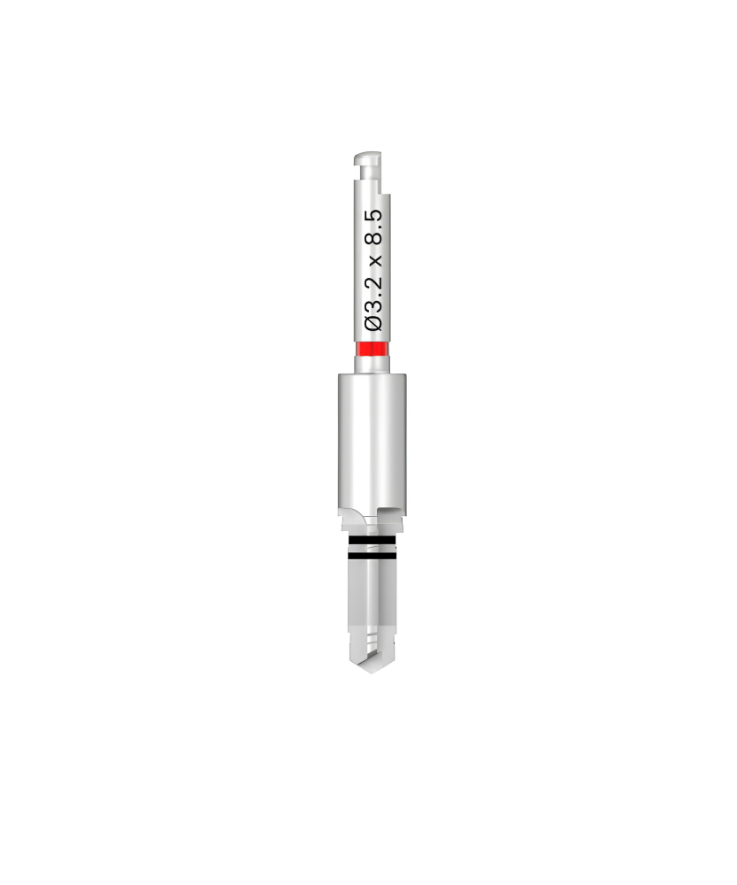 Прямое сверло (Straight Drill), диаметр 3.2 мм, длина 8.5 мм