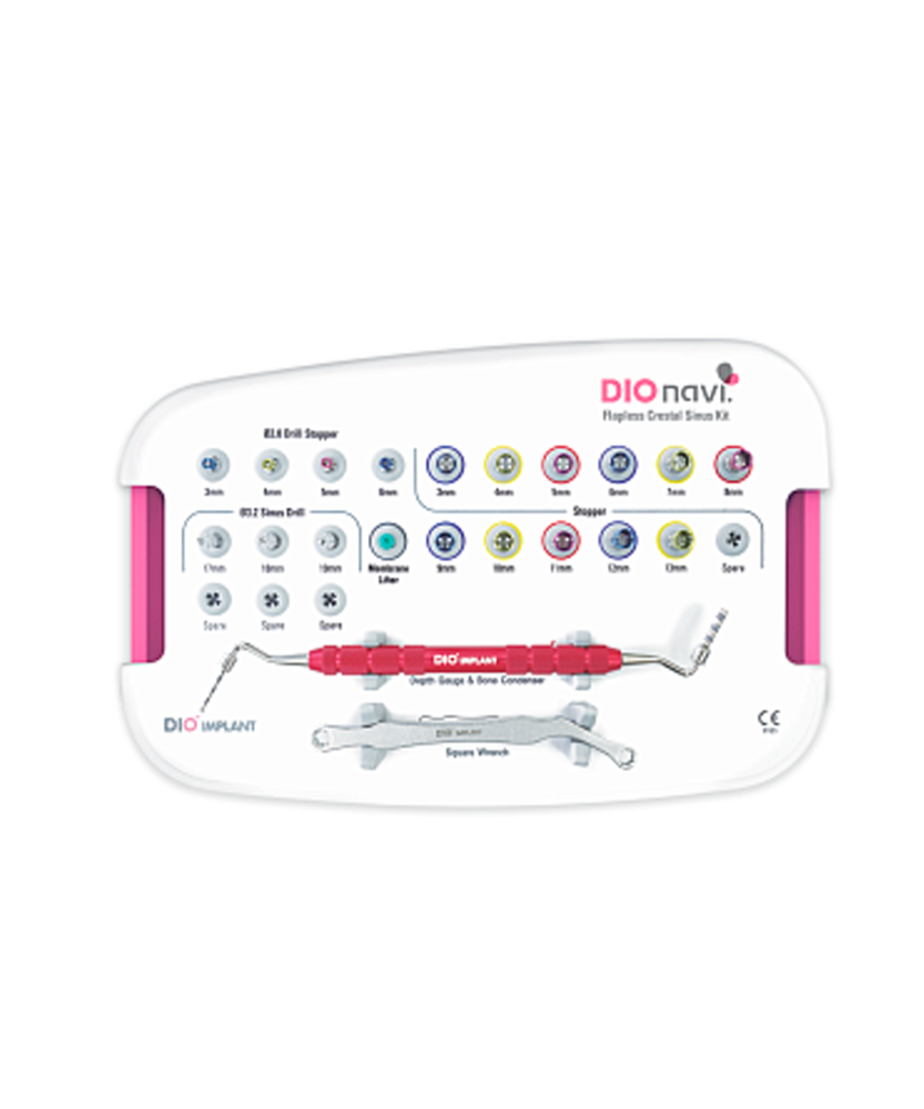 DIOnavi Sinus Kit. Набор для безлоскутного альвеолярного синуса