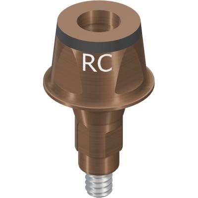 Цементируемый абатмент, RC, Ø 6,5 мм, GH 1 мм, AH 4 мм, Ti