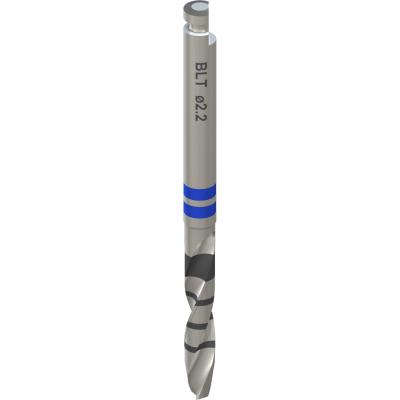 Короткое пилотное сверло BLT, Ø 2,2 мм, L 33 мм, Stainless steel