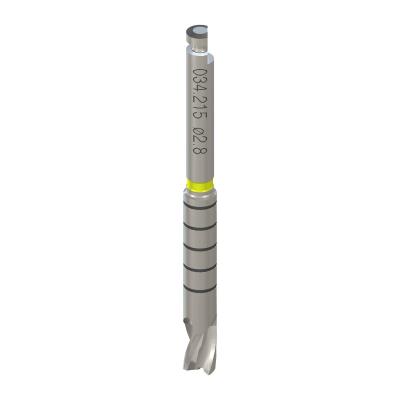 Фреза для хирургии по шаблонам, Ø 2,8 мм, L 32,5 мм, Stainless steel