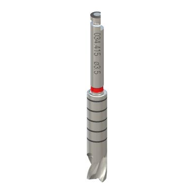 Фреза для хирургии по шаблонам, Ø 3,5 мм, L 32,5 мм, Stainless steel