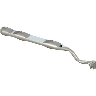 Держатель-С для втулки H6, высота ограничителя 2 мм, L 89 мм, Stainless steel