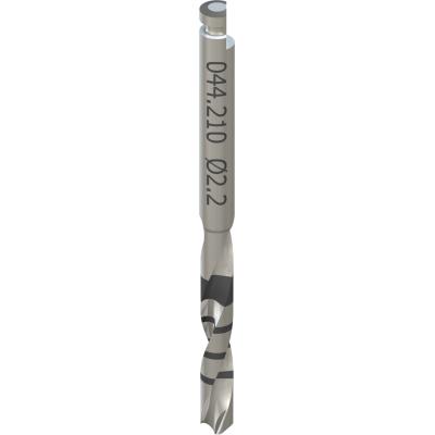 Короткое пилотное сверло 1, Ø 2,2 мм, L 33 мм, Stainless steel