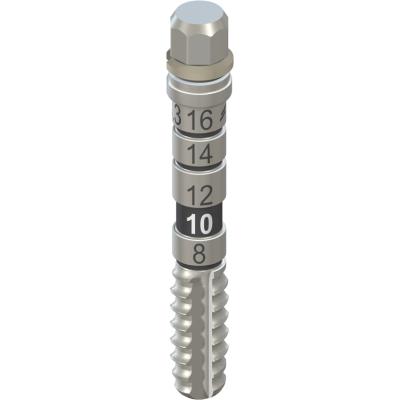 Метчик для переходника S/SP, Ø 3,3 мм, L 23 мм, Stainless steel