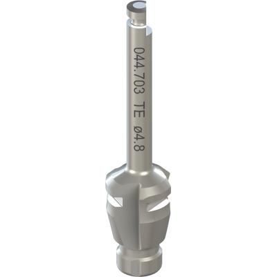 Короткое профильное сверло TE WN, Ø 4,8 мм, L 28 мм, Stainless steel