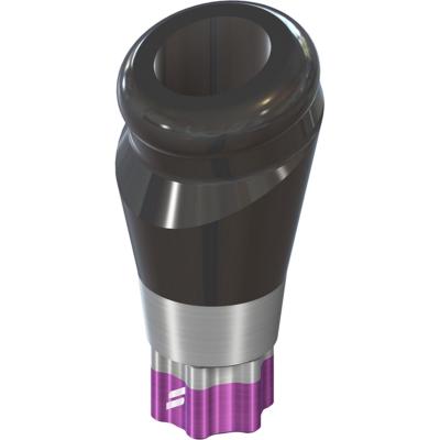 Абатмент Novaloc, с винтом, угловой 15°, RB/WB, диаметр 3.8 мм, высота десны 4,5 мм.