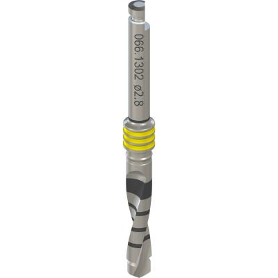 Короткое сверло X VeloDrill для хирургии по шаблонам, Ø 2.8 мм, L 34 мм