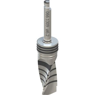 Короткое сверло X VeloDrill для хирургии по шаблонам, Ø 6.2 мм, L 34 мм