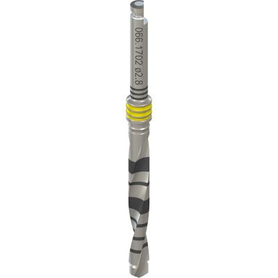 Длинное сверло X VeloDrill для хирургии по шаблонам, Ø 2.8 мм, L 38 мм