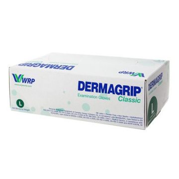 Перчатки латексные Дермагрип (100шт./50пар) 2 хлор Dermagrip Classic