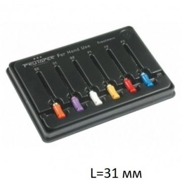 Протейперы ручные каналорасширители L31 мм - ProTaper Hand