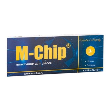 М-чип Наноматрица M-Chip 15шт. - пластинки для дёсен (стерильные)